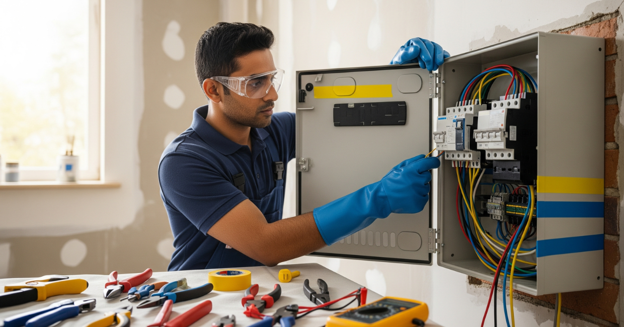 curso de elétrica residencial profissional com técnicas de instalação segura
