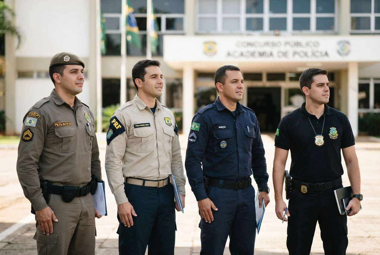 Exigências de escolaridade na PMDF PRF PMGO e PCGO | Conhecimento grátis, oportunidades reais! Exigências de escolaridade na PMDF PRF PMGO e PCGO